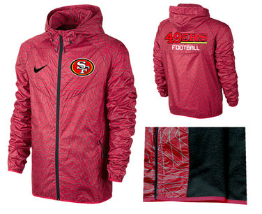 Mens Nike NFL San Francisco 49ers Jackets 8