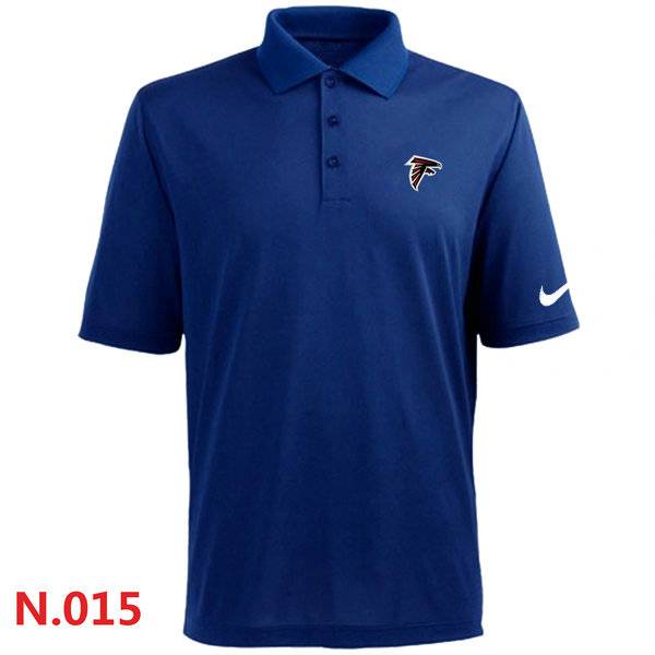 Nike Atlanta Falcons 2014 Players Performance Polo -Blue T-shirts