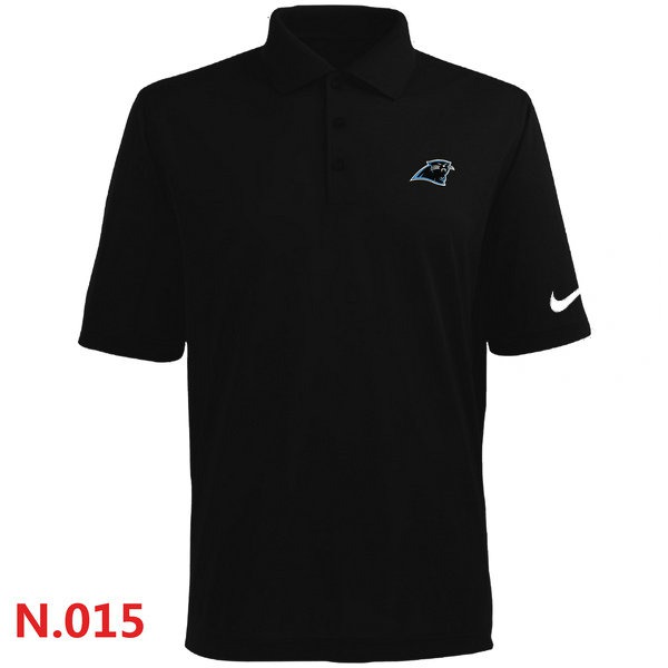 Nike Carolina Panthers 2014 Players Performance Polo -Black T-shirts