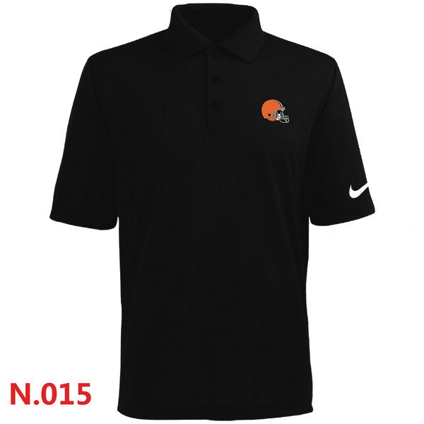 Nike Cleveland Browns 2014 Players Performance Polo -Black T-shirts