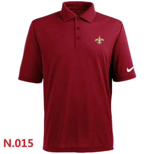 Nike New Orleans Saints Players Performance Polo -Red T-shirts